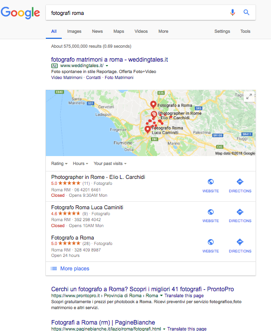 trovare clienti su google trovare clienti su google