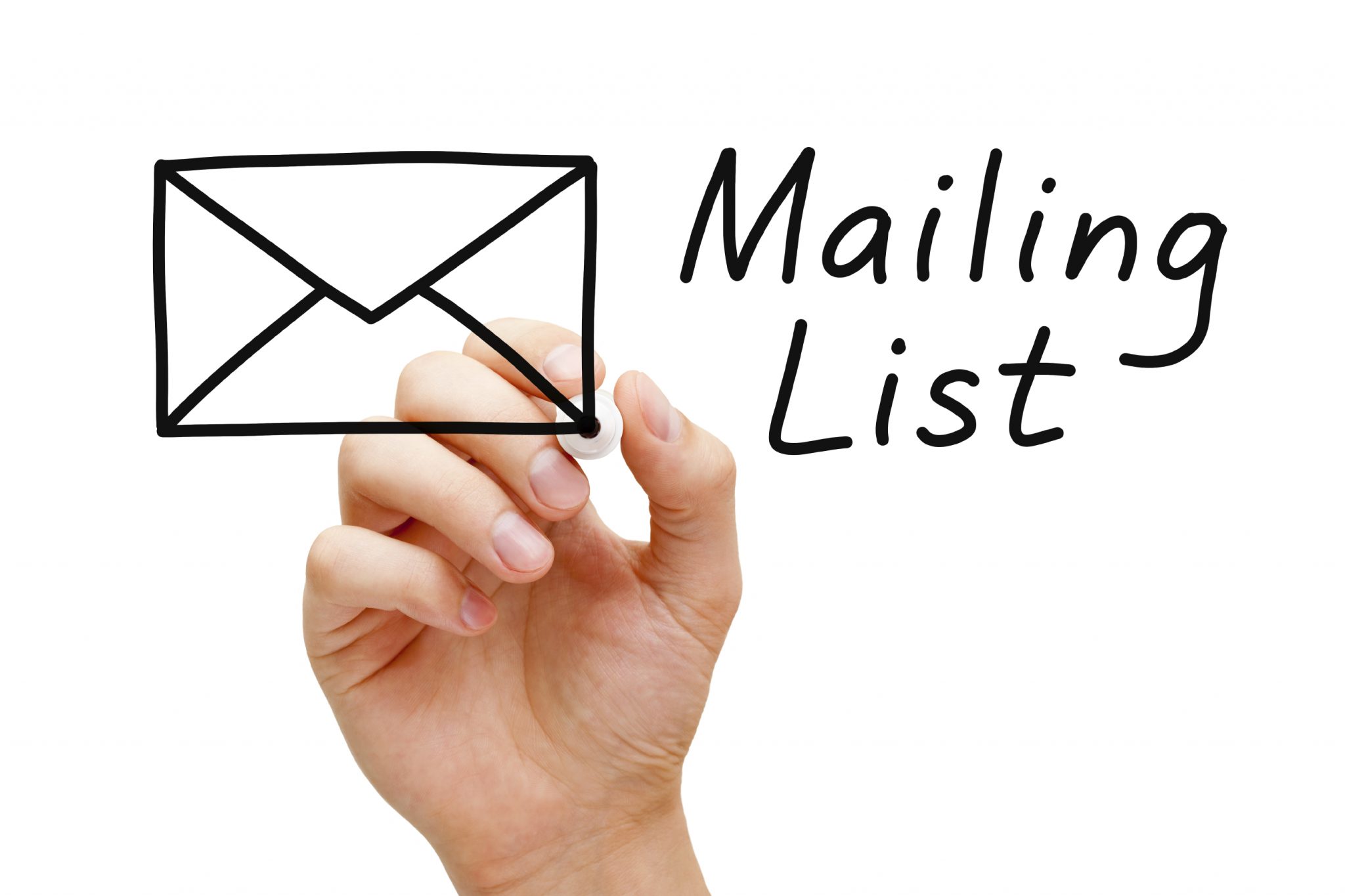 email vs social: mailing list